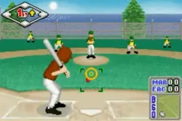 Backdrop artwork for Little League Baseball 2002