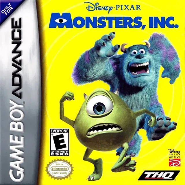 Monsters, Inc box art