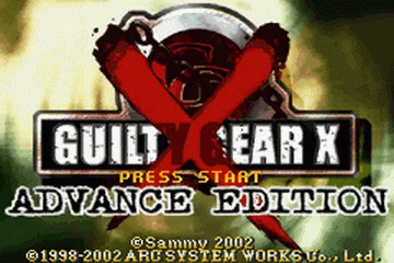 Guilty Gear X: Advance Edition screenshot