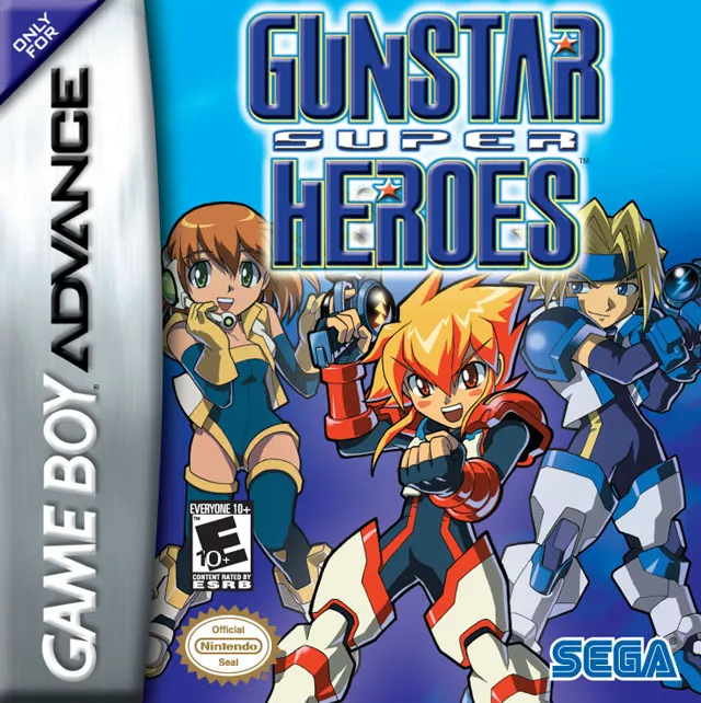 Gunstar Super Heroes box art