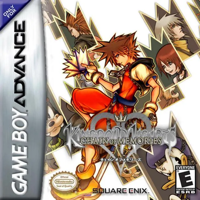 Kingdom Hearts: Chain of Memories box art