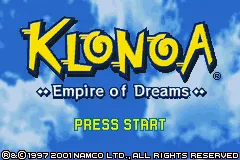 Klonoa: Empire of Dreams screenshot