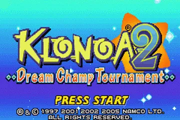 Klonoa 2: Dream Champ Tournament screenshot