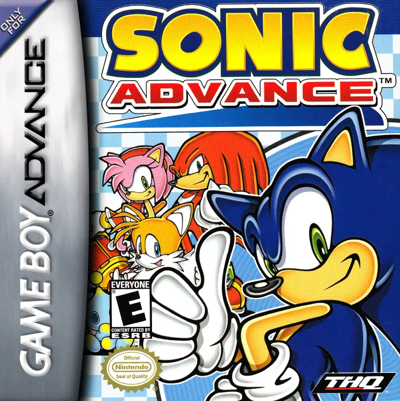 Sonic Advance box art