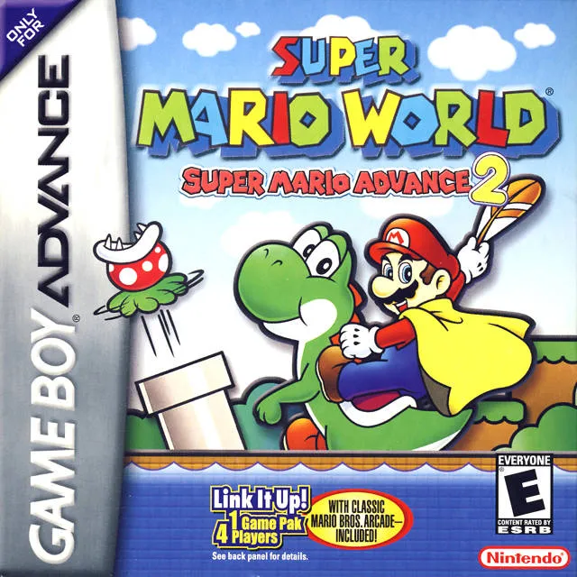 Super Mario Advance 2: Super Mario World box art