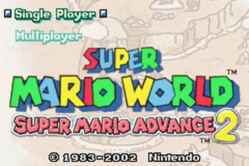 Super Mario Advance 2: Super Mario World screenshot