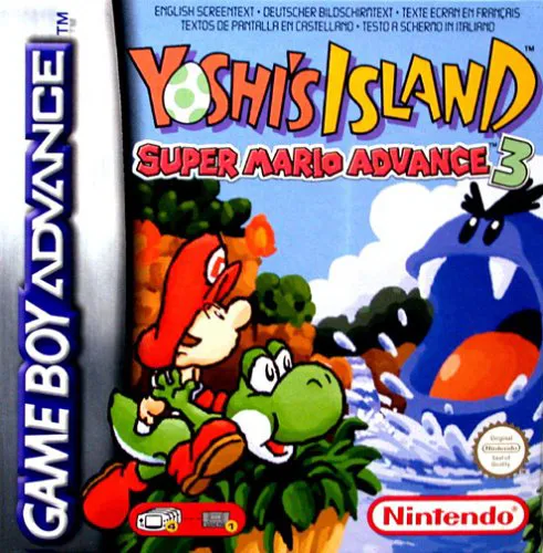 Super Mario Advance 3: Yoshi's Island box art