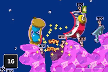 Backdrop artwork for Worms: World Party