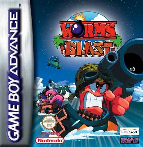 Worms Blast box art