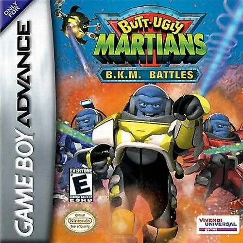 Butt Ugly Martians: B.K.M. Battles box art