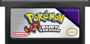 Pokémon Ruby Version cart