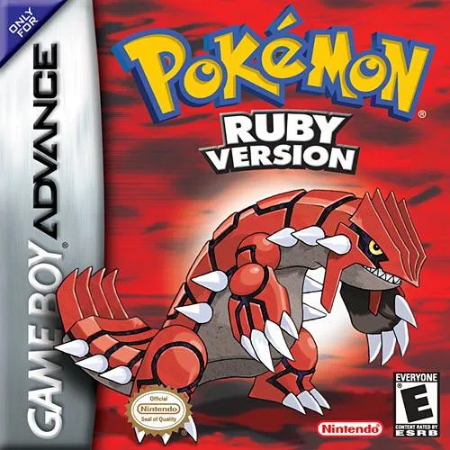 Pokémon Ruby Version box art
