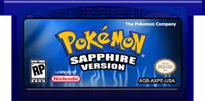 Pokémon Sapphire Version cart