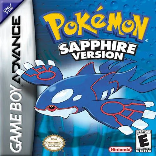 Pokémon Sapphire Version box art