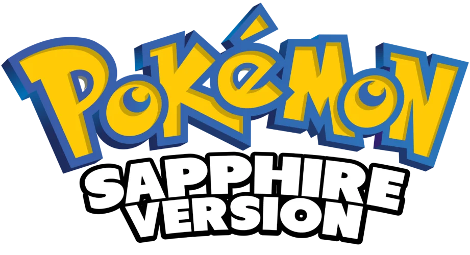 Pokémon Sapphire Version logo