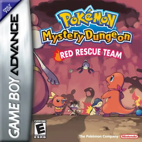 Pokémon Mystery Dungeon: Red Rescue Team box art