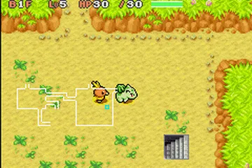Pokémon Mystery Dungeon: Red Rescue Team screenshot