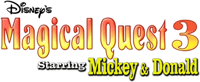 Disney's Magical Quest 3 Starring Mickey & Donald logo