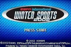 ESPN International Winter Sports 2002 screenshot