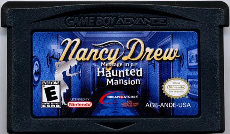 Nancy Drew: Message in a Haunted Mansion cart