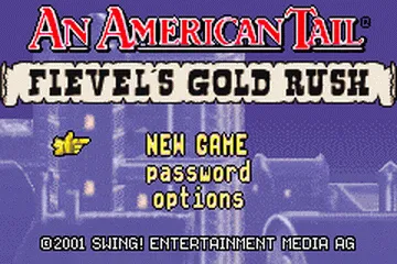 An American Tail: Fievel's Gold Rush screenshot