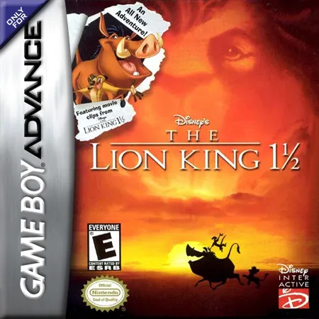 The Lion King 1 1/2 box art