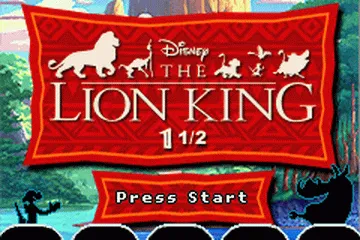 The Lion King 1 1/2 screenshot