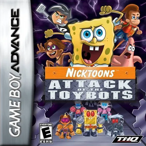 Nicktoons: Attack of the Toybots box art