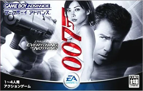 007: Everything or Nothing cover art for Nintendo Game Boy Advance