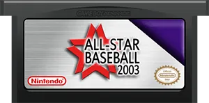 All-Star Baseball 2003 cart