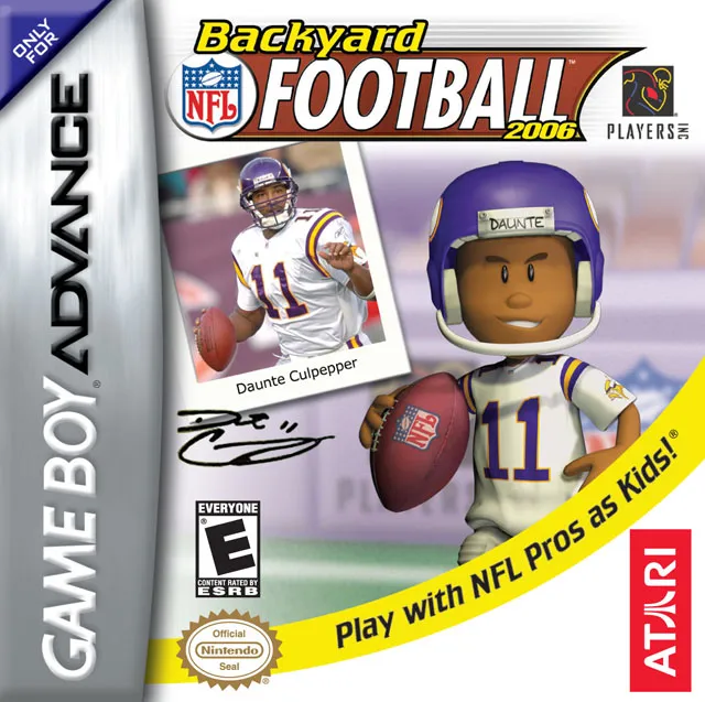 Backyard Football 2006 box art