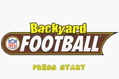 Backyard Football screenshot