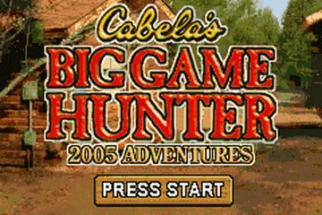 Cabela's Big Game Hunter 2005 Adventures screenshot