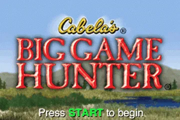 Cabela's Big Game Hunter screenshot