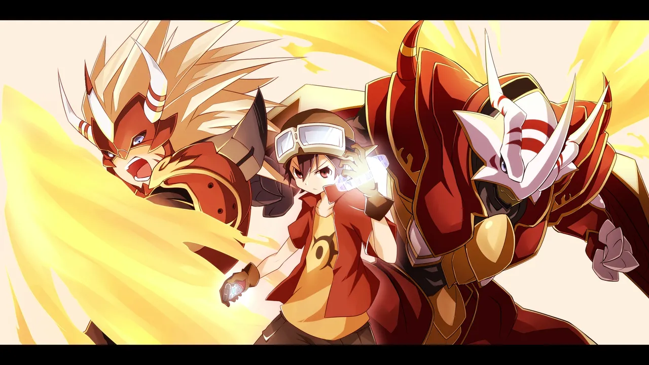 Backdrop artwork for Digimon Battle Spirit 2