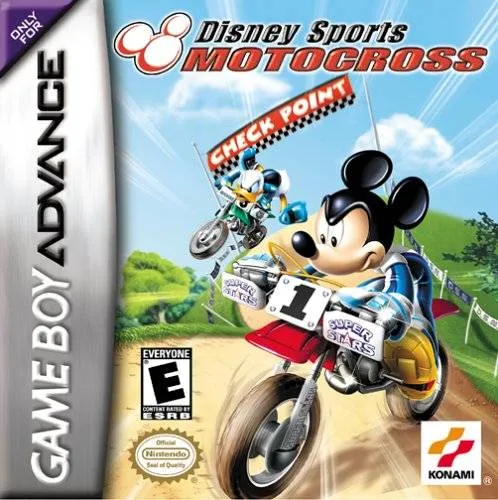 Disney Sports: Motocross box art