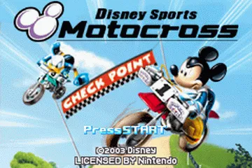 Disney Sports: Motocross screenshot