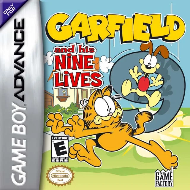 Garfield and His Nine Lives box art