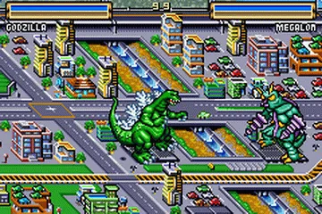 Backdrop artwork for Godzilla: Domination!