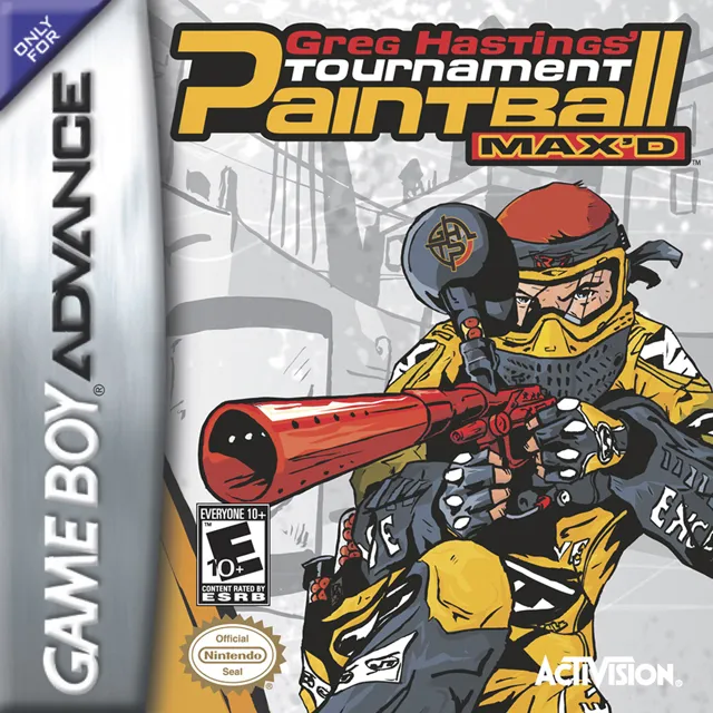 Greg Hastings' Tournament Paintball MAXd box art