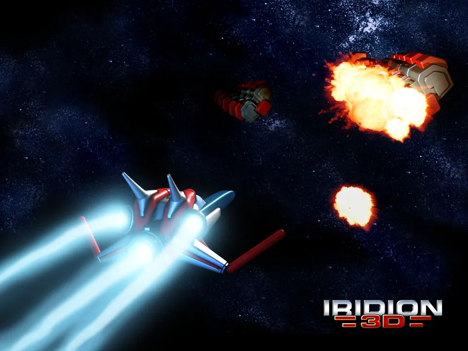 Backdrop artwork for Iridion 3D