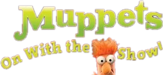The Muppets: On With the Show! logo