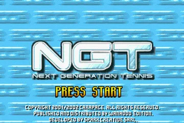 NGT: Next Generation Tennis screenshot