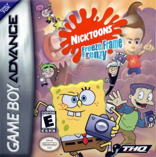 Nicktoons: Freeze Frame Frenzy box art