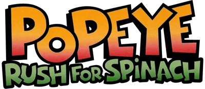 Popeye: Rush for Spinach logo