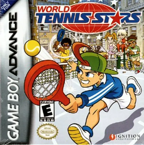 World Tennis Stars box art