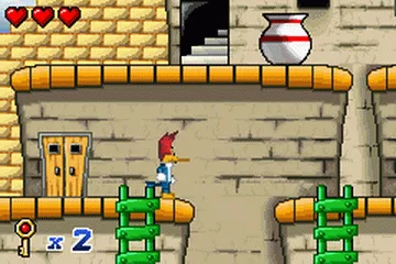Backdrop artwork for Woody Woodpecker in Crazy Castle 5