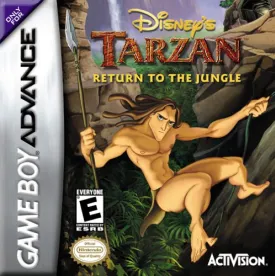 Disney's Tarzan: Return to the Jungle cover art for Nintendo Game Boy Advance