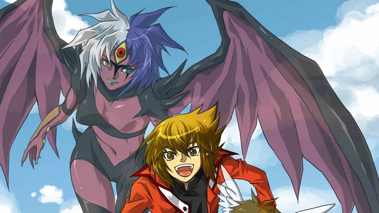 Backdrop artwork for Yu-Gi-Oh! GX Duel Academy