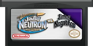 The Adventures of Jimmy Neutron Boy Genius vs. Jimmy Negatron cart